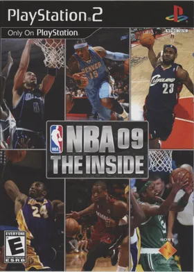 NBA 09 - The Inside box cover front